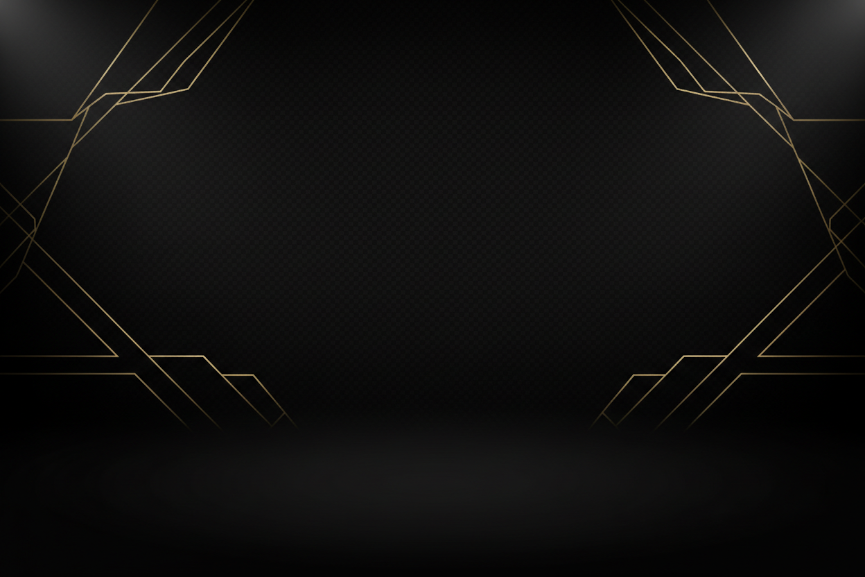 Carbon Fiber & Gold Lines