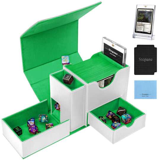 MTG Commander Card Case & Dice Set - Dual Tray and Tower