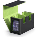 Commander Showcase Leather Card Box with Magnetic Closure for 280+ Cards