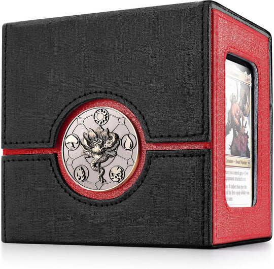 Commander Deck Box for MTG with Dice Tray,Card Deck Box