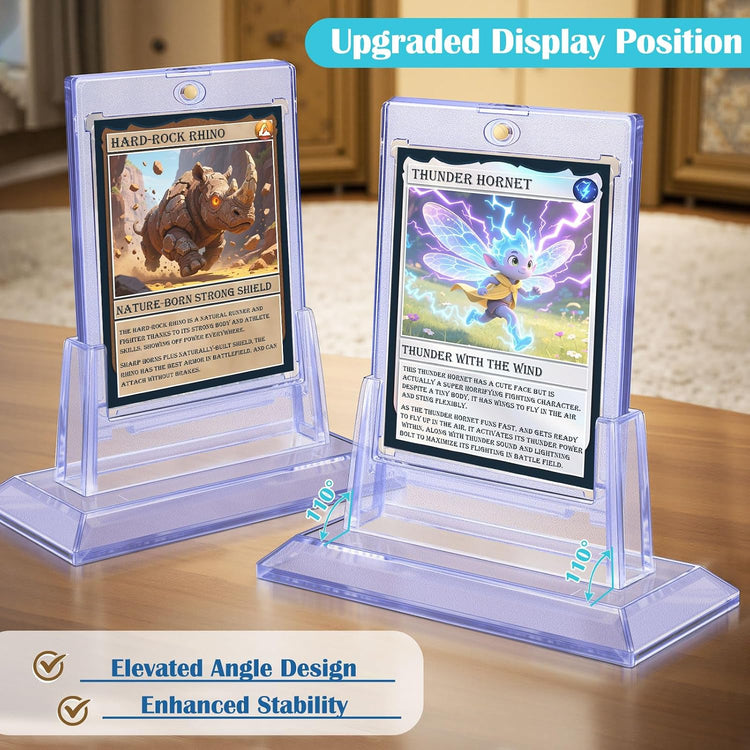 Magnetic Card Holders for Trading Cards, Baseball Card Holders Display Case