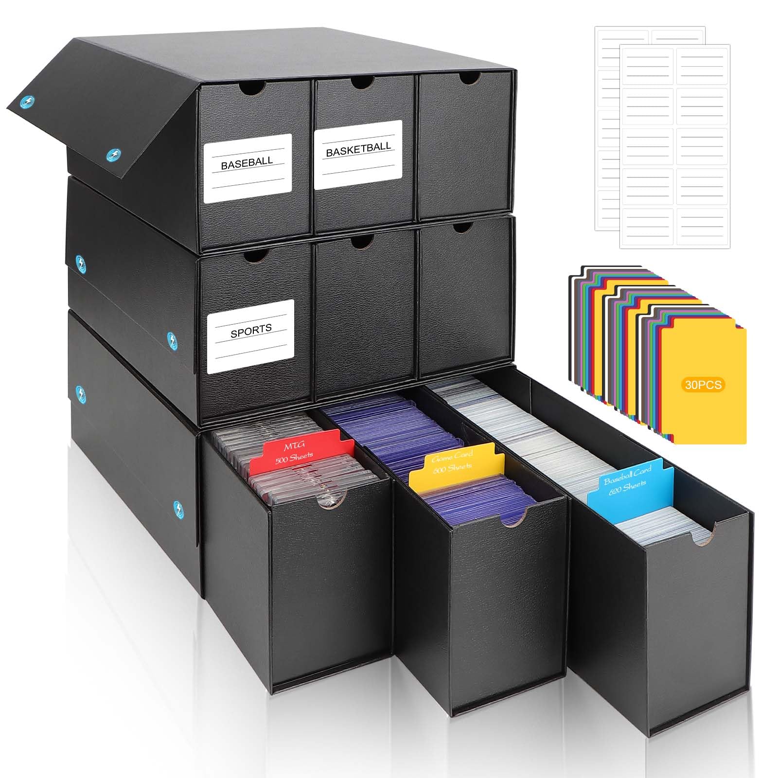 Magnetix 9000+ Trading Card Organizer