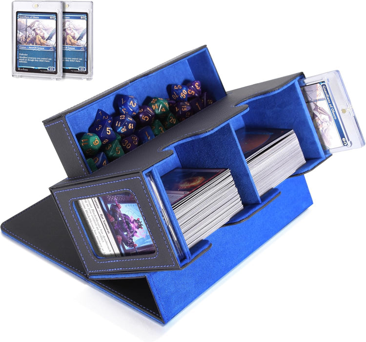 MTG Deck Box, MTG Commander Card Deck Box with Commander Display