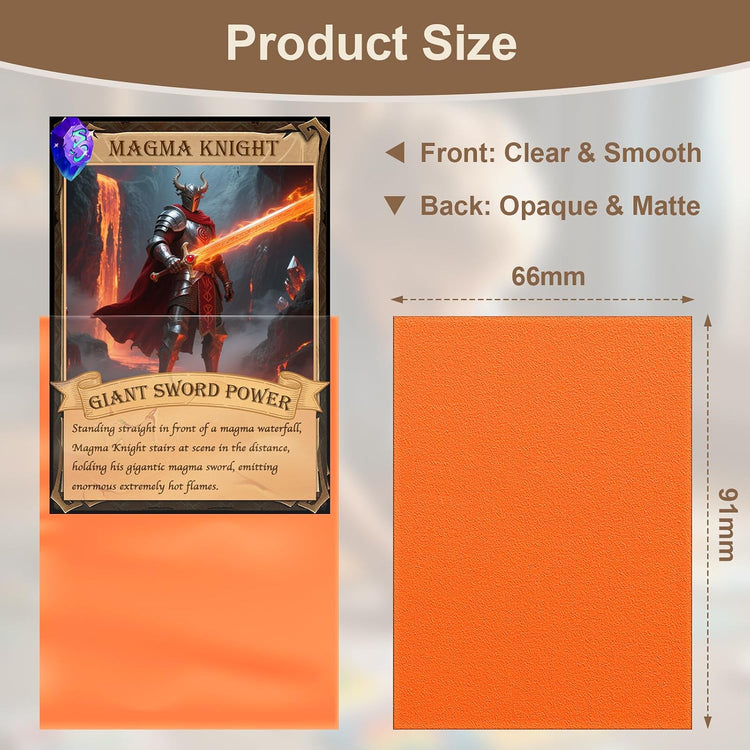 1000Ct MTG Card Sleeves, 10 Colors Matte Trading Card Sleeves