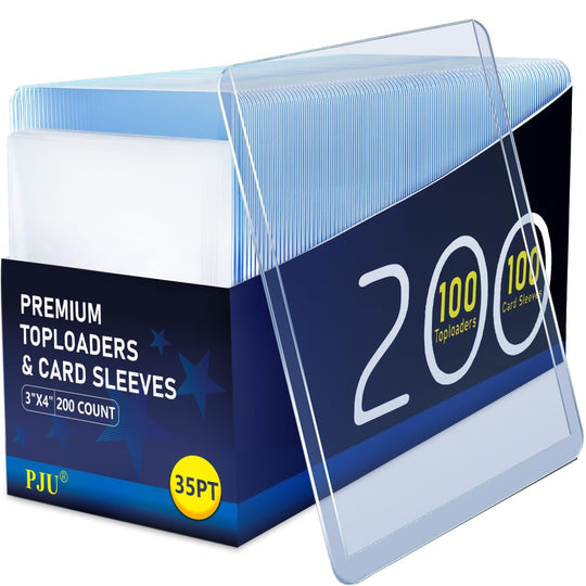 Ultimate Card Guard - 200 Hard and Soft Sleeve Combo 3"x4"